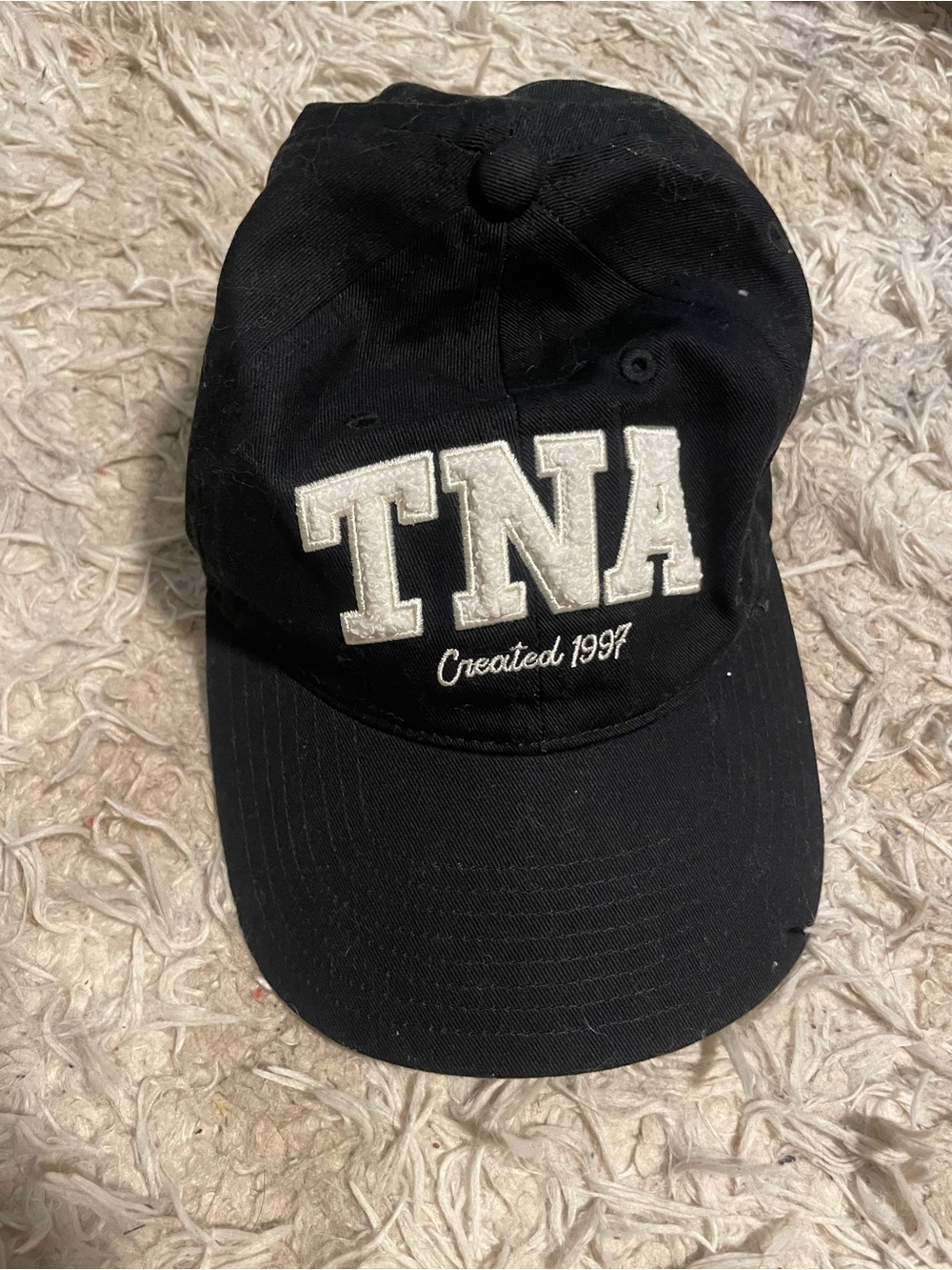 Aritzia TNA black baseball cap